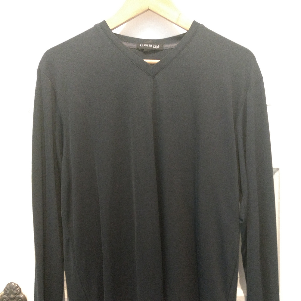 Men's Kenneth Cole M V-neck longsleeve knit